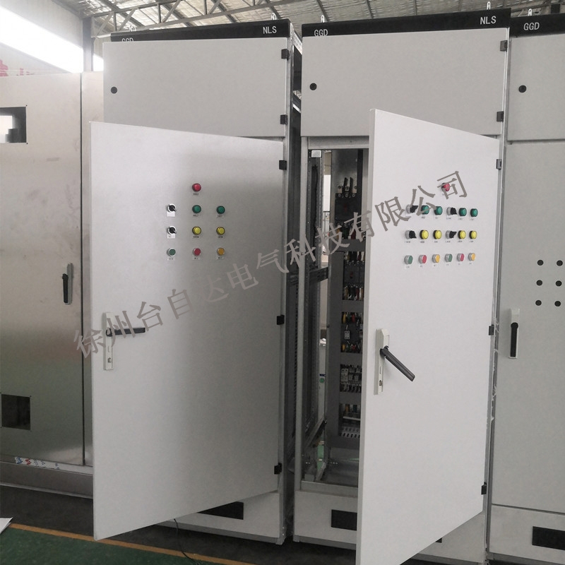 成套自动化PLC控制柜  冷却风扇和热水泵控制柜 可来图定制