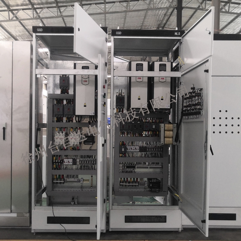定制304不锈钢材质变频柜 智能双电源控制柜  PLC污水处理系统
